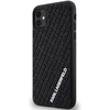 Apple iPhone 11 / XR Karl Lagerfeld dėklas 3D Rubber Multi Logo (Klhcn613dmkrlk) juodos spalvos