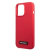 Karl Lagerfeld KLHCP13LSLMP1R Apple iPhone 13 Pro / 13 6,1″ kietas dėklas red Silicone Plaque