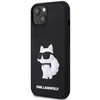 Apple iPhone 14 Plus Karl Lagerfeld dėklas Rubber Choupette 3D (KLHCP14M3DRKHNK) juodos spalvos