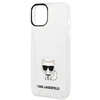 Dėklas Karl Lagerfeld KLHCP14MCTR IPHONE 14 PLUS / 15 PLUS 6.7 "HARDCASE TRANSPARENT / TRANSPARENT CHUPETTE BODY