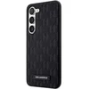 Samsung Galaxy S23 Karl Lagerfeld dėklas Saffiano Mono Metal Logo (KLHCS23SSAKLHPK) juodos spalvos