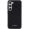 Samsung Galaxy S23 Karl Lagerfeld dėklas Saffiano Mono Metal Logo (KLHCS23SSAKLHPK) juodos spalvos