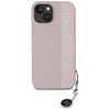 Karl Lagerfeld KLHCP15SPSAKDGCP Apple iPhone 15 / 14 / 13 6.1″ rožinės spalvos kietas dėklas Saffiano Rhinestones &