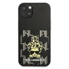Apple iPhone 13 Karl Lagerfeld dėklas Karlimals Cardslot (KLHCP13MCANCNK) juodos spalvos