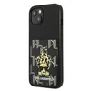Apple iPhone 13 Karl Lagerfeld dėklas Karlimals Cardslot (KLHCP13MCANCNK) juodos spalvos
