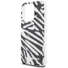 Apple iPhone 15 Pro Max Karl Lagerfeld dėklas IML Zebra Pattern & Cord (KLHCP15XHZBPKCCK) juodos spalvos