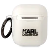 Apple AirPods Karl Lagerfeld Ikonik Choupette (KLA2HNCHTCT) ausinių dėklas skaidrus