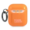 Karl Lagerfeld AIRPODS PRO KLA3UCHFO SILICONE COVER Oranžinis
