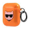 Karl Lagerfeld AIRPODS PRO KLA3UCHFO SILICONE COVER Oranžinis