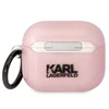 Apple AirPods 3 Karl Lagerfeld Ikonik Choupette (KLA3HNCHTCP) ausinių dėklas rožinės spalvos