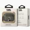 Apple AirPods Pro 2 Karl Lagerfeld Gliter Karl&amp;Choupette (KLAP2HNKCTGK) ausinių dėklas juodos spalvos