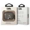Apple AirPods Pro Karl Lagerfeld Gliter Karl&amp;Choupette (KLAPHNKCTGK) ausinių dėklas juodos spalvos