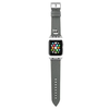 Išmaniojo laikrodžio Apple 4/5/6/7/SE Karl Lagerfel silikoninis dirželis, Pilkos spalvos, 38/40/41mm