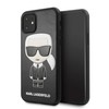 Dėklas Karl Lagerfeld KLHCN61IKPUBK iPhone 11 6,1 "/XRhardcase juoda/juodasis Ikonic Karl Fullbody