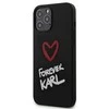 KLHCP12LSILKRBK Karl Lagerfeld Forever Silicone dėklas iPhone 12 Pro Max 6.7