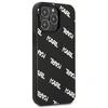 Apple iPhone 13 Pro Karl Lagerfeld dėklas Allover (KLHCP13LPULMBK3) juodos spalvos