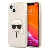 Dėklas Karl Lagerfeld KLHCP13SKHTUGLGO HARDCASE GLITTER KARL'S HEAD IPHONE 13 MINI GOLD
