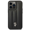 Dėklas Karl Lagerfeld KLHCP14LPSQPK iPhone 14 Pro 6,1" hardcase juoda/juodas Puffy Ikonik Pin