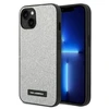 Dėklas Karl Lagerfeld KLHCP14MG2ELS iPhone 14 Plus 6.7 "hardcase sidabrinis / sidabrinis Glitter Plaque Logo