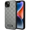 Dėklas Karl Lagerfeld KLHCP14SSAKLHPG iPhone 14 6.1 "hardcase pilka / pilka Saffiano Mono Metal Logo