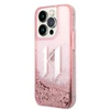 Dėklas Karl Lagerfeld KLHCP14XLBKLCP iPhone 14 Pro Max 6.7 "pink / pink hardcase Liquid Glitter Big KL