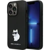 Dėklas Karl Lagerfeld KLHCP14XSMHCNPK IPHONE 14 PRO MAX 6.7 "Juodas/Juodas HARDCASE SILICONE C METAL PIN