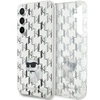 Samsung Galaxy S23 FE Karl Lagerfeld dėklas Monogram Choupette (KLHCS23FEHNCMKLT) skaidrus