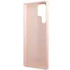 Samsung Galaxy S23 Karl Lagerfeld silikoninis dėklas Ikonik (KLHCS23LSNIKBCP) rožinės spalvos