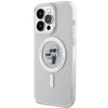 Karl Lagerfeld dėklas, skirtas iPhone 14 Pro Max 6,7 KLHMP14XHGKCNOT permatomas HC Magsafe IML KC Glitter