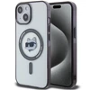 Apple iPhone 15 Plus Karl Lagerfeld dėklas IML Choupette`s Head MagSafe (KLHMP15MHCHNOTK) skaidrus