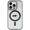 Apple iPhone 15 Plus Karl Lagerfeld dėklas IML Karl`s Head MagSafe (KLHMP15MHKHNOTK) skaidrus