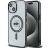 Apple iPhone 15 Plus Karl Lagerfeld dėklas IML Karl`s Head MagSafe (KLHMP15MHKHNOTK) skaidrus