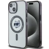 Karl Lagerfeld IML Choupette Head MagSafe dėklas – Apple iPhone 15 / 14 / 13 dėklas, skaidrus