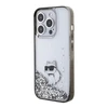 Dėklas Karl Lagerfeld Liquid Glitter Choupette - Apple iPhone 15 Pro Max Case Transparent