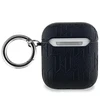Apple AirPods Karl Lagerfeld Cover Monogram Karl Head ausinių dėklas juodos spalvos