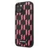 Apple iPhone 13 Karl Lagerfeld dėklas Monogram Plaque (KLHCP13MMNMP1P) rožinės spalvos