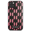 Apple iPhone 13 Karl Lagerfeld dėklas Monogram Plaque (KLHCP13MMNMP1P) rožinės spalvos