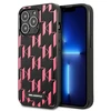 Apple iPhone 13 Pro Max Karl Lagerfeld dėklas Monogram Plaque (KLHCP13XMNMP1P) rožinės spalvos