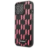 Apple iPhone 13 Pro Max Karl Lagerfeld dėklas Monogram Plaque (KLHCP13XMNMP1P) rožinės spalvos