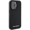 Dėklas Karl Lagerfeld KLHCP15LPQKPMK IPHONE 15 PRO 6.1 "Juodas/Juodas HARDCASE QUILTED K PATTERN