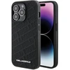 Dėklas Karl Lagerfeld KLHCP15LPQKPMK IPHONE 15 PRO 6.1 "Juodas/Juodas HARDCASE QUILTED K PATTERN