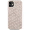 Apple iPhone 11 / XR Karl Lagerfeld dėklas Quilted K Pattern (KLHCN61PQKPMP) rožinės spalvos