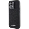Dėklas Karl Lagerfeld KLHCP15LPQKPMK IPHONE 15 PRO 6.1 "Juodas/Juodas HARDCASE QUILTED K PATTERN