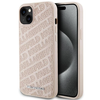 Dėklas Karl Lagerfeld Quilted K Pattern - Apple iPhone 15 Case Rožinė
