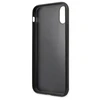 Karl Lagerfeld dėklas, skirtas iPhone X / XS KLHCPXSAKICKCBK juodos spalvos kietas dėklas , skirtas Saffiano Karl-Choupette Head