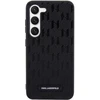 Samsung Galaxy S24 Plus Karl Lagerfeld dėklas Saffiano Mono Metal Logo (KLHCS24MSAKLHPK) juodos spalvos