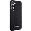 Samsung Galaxy S24 Plus Karl Lagerfeld dėklas Saffiano Mono Metal Logo (KLHCS24MSAKLHPK) juodos spalvos