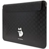Nešiojamo kompiuterio dėklas 16" Karl Lagerfeld Saffiano Monogram Choupette (KLCS16SAKHPCK) juodos spalvos
