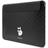 Nešiojamo kompiuterio dėklas 14" Karl Lagerfeld Saffiano Monogram Choupette (KLCS14SAKHPCK) juodos spalvos