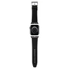 Karl Lagerfeld Apple Watch dirželis 38/40/41 mm KLAWMSAKLHPK STRAP SAFFIANO MONO Juodas